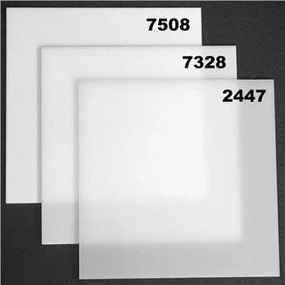 Chine laiteux tandis que et feuille acrylique opale pour l'éclairage mené