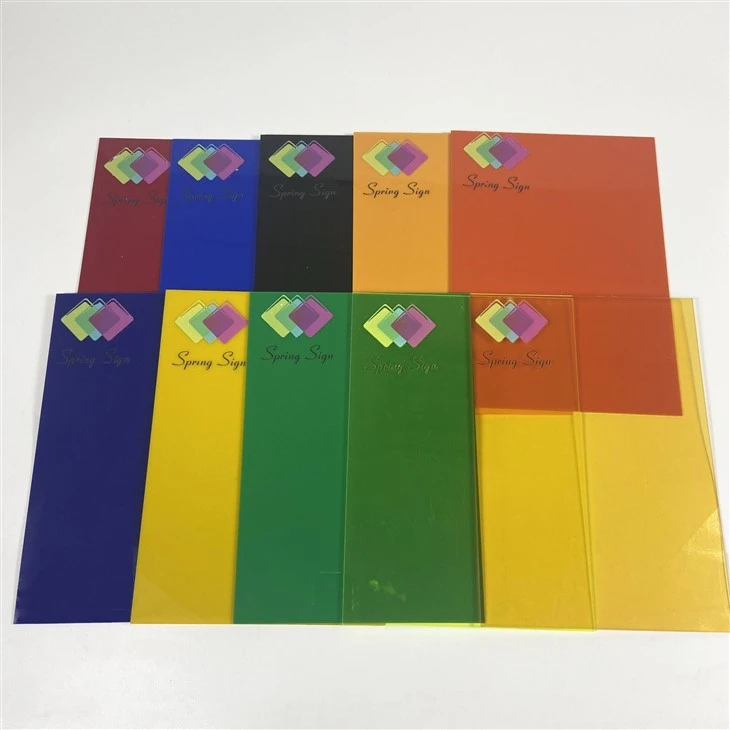 Color Cast Acrylic Sheet