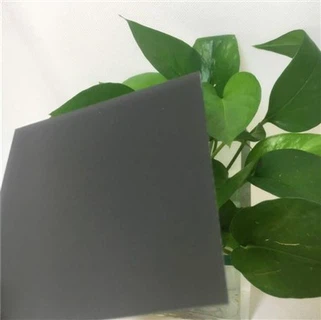 Feuille acrylique jour nuit feuille PMMA noir blanc