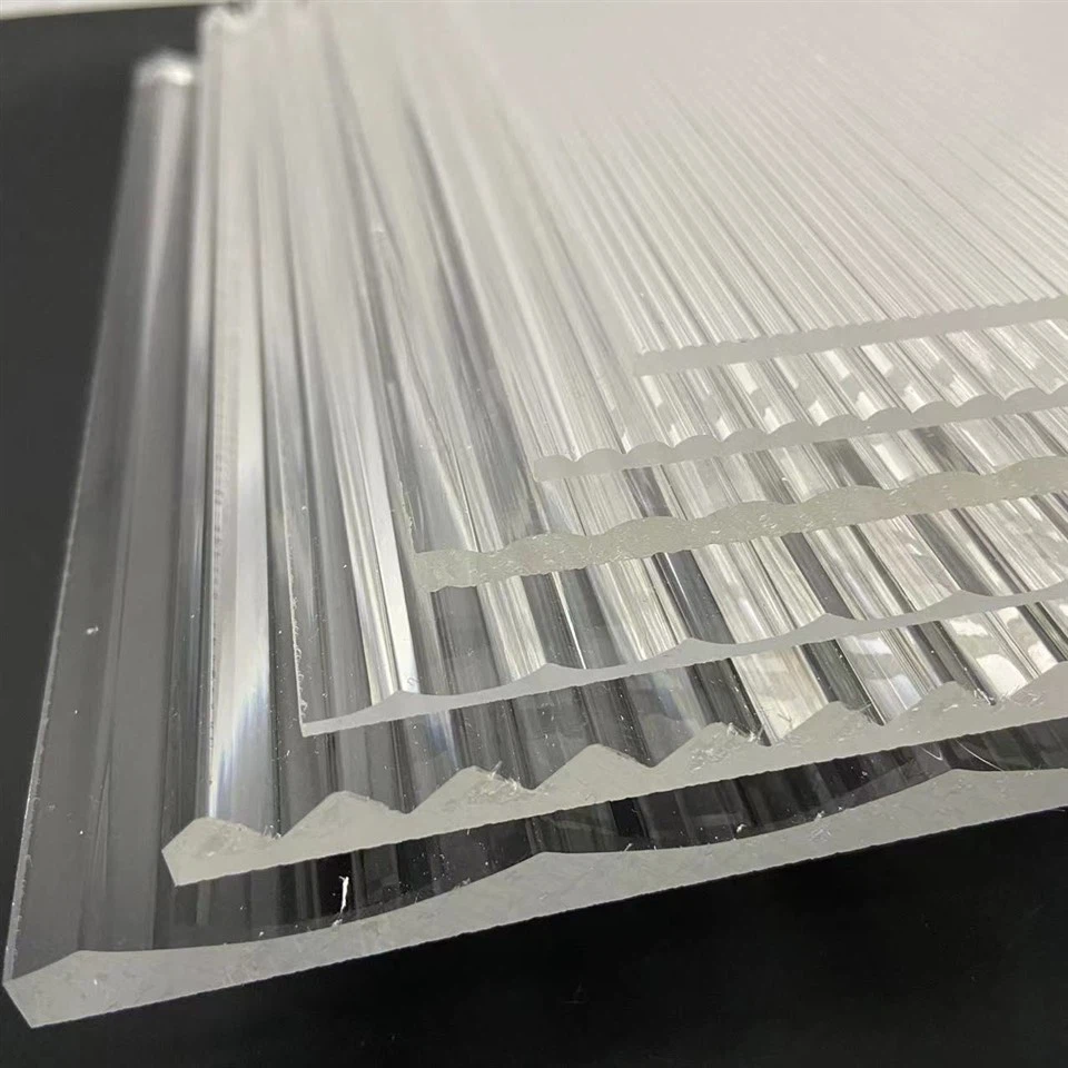 Fluted Acrylic Sheet