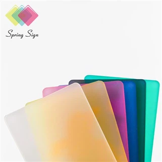 Feuille acrylique mate de 3 mm